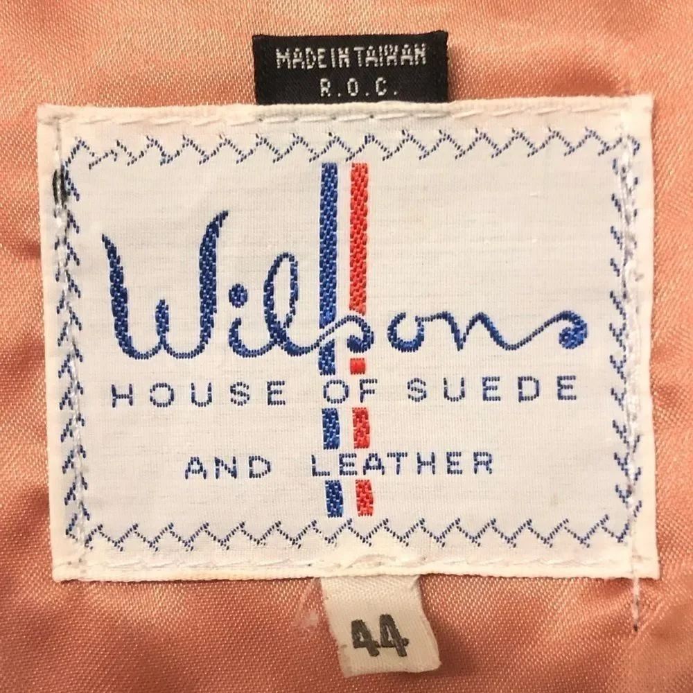 vintage wilsons leather suede jacket blazer - Picture 3 of 10